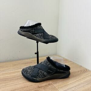 JSport by Jambu Graham Encore mules black knit Women’s Size 8.5